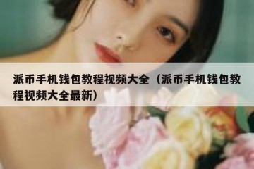 派币手机钱包教程视频大全（派币手机钱包教程视频大全最新）