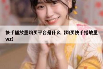 快手播放量购买平台是什么（购买快手播放量wz）