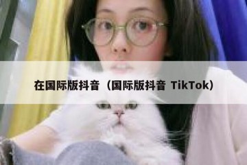 在国际版抖音（国际版抖音 TikTok）