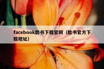 facebook脸书下载官网（脸书官方下载地址）