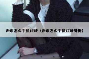 派币怎么手机验证（派币怎么手机验证身份）