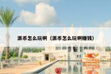 派币怎么玩啊（派币怎么玩啊赚钱）