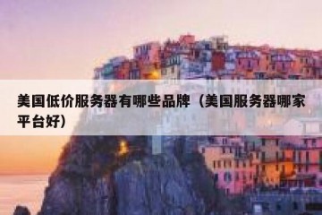 美国低价服务器有哪些品牌（美国服务器哪家平台好）