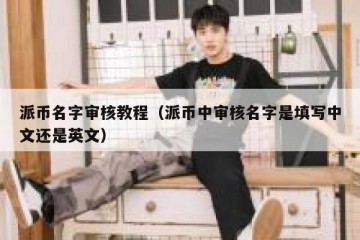 派币名字审核教程（派币中审核名字是填写中文还是英文）