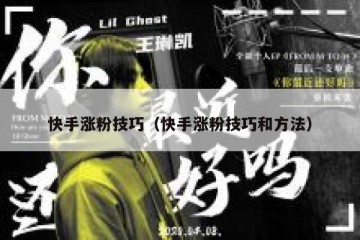 快手涨粉技巧（快手涨粉技巧和方法）