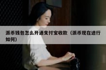 派币钱包怎么开通支付宝收款（派币现在进行如何）