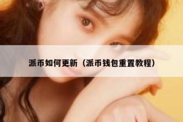 派币如何更新（派币钱包重置教程）