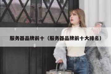 服务器品牌前十（服务器品牌前十大排名）