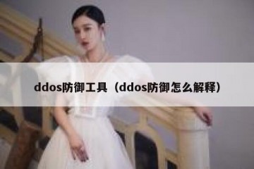 ddos防御工具（ddos防御怎么解释）