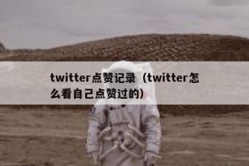 twitter点赞记录（twitter怎么看自己点赞过的）