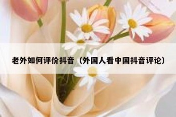 老外如何评价抖音（外国人看中国抖音评论）