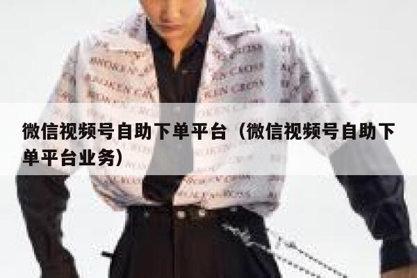 微信视频号自助下单平台（微信视频号自助下单平台业务） 第1张