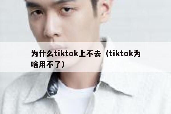 为什么tiktok上不去（tiktok为啥用不了） 第1张