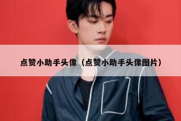 点赞小助手头像（点赞小助手头像图片） 第1张