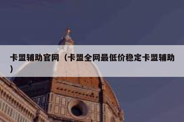 卡盟辅助官网（卡盟全网最低价稳定卡盟辅助） 第1张