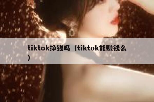 tiktok挣钱吗（tiktok能赚钱么） 第1张