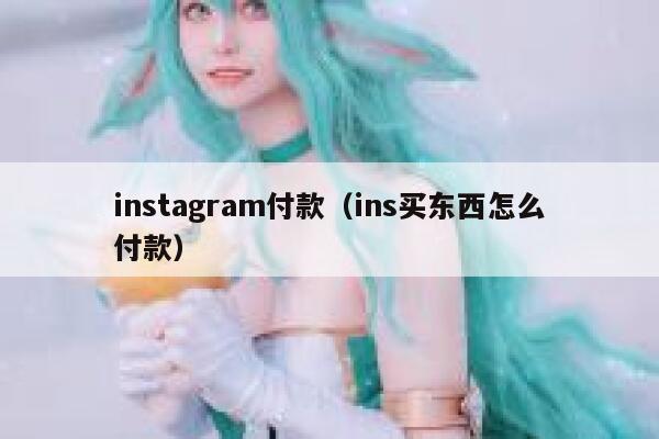 instagram付款（ins买东西怎么付款） 第1张