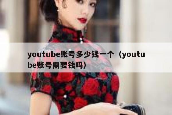 youtube账号多少钱一个（youtube账号需要钱吗） 第1张