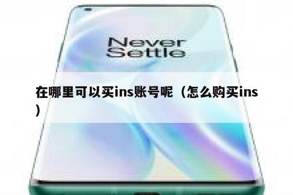 在哪里可以买ins账号呢（怎么购买ins） 第1张