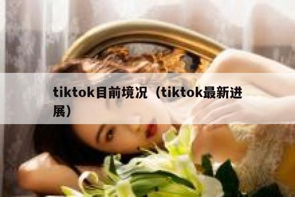 tiktok目前境况（tiktok最新进展） 第1张