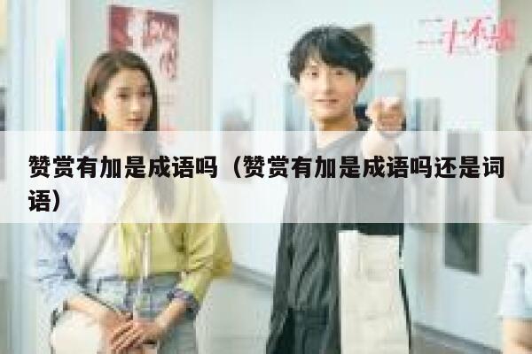赞赏有加是成语吗（赞赏有加是成语吗还是词语） 第1张