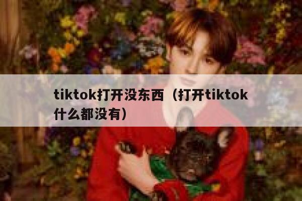 tiktok打开没东西（打开tiktok什么都没有） 第1张