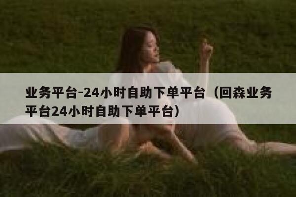 业务平台-24小时自助下单平台（回森业务平台24小时自助下单平台） 第1张