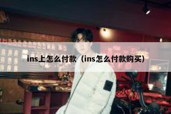 ins上怎么付款（ins怎么付款购买） 第1张
