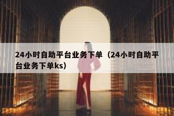 24小时自助平台业务下单（24小时自助平台业务下单ks） 第1张