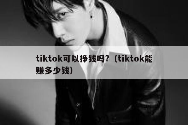 tiktok可以挣钱吗?（tiktok能赚多少钱） 第1张