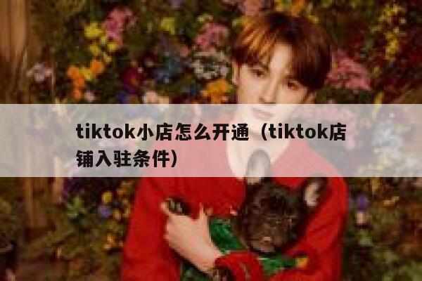 tiktok小店怎么开通（tiktok店铺入驻条件） 第1张