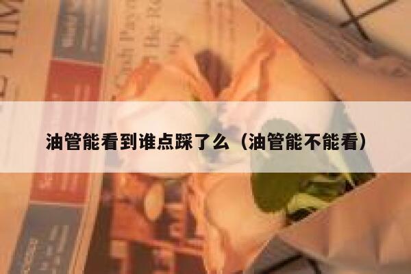 油管能看到谁点踩了么（油管能不能看） 第1张