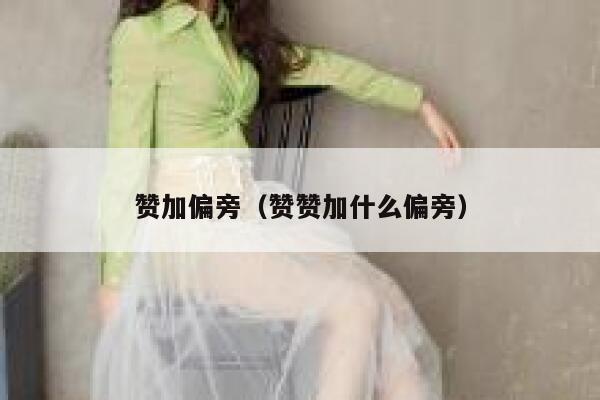 赞加偏旁（赞赞加什么偏旁） 第1张