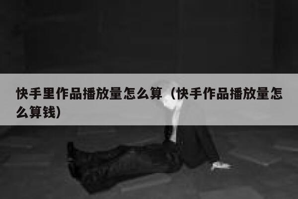 快手里作品播放量怎么算（快手作品播放量怎么算钱） 第1张