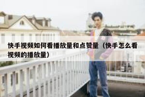 快手视频如何看播放量和点赞量（快手怎么看视频的播放量） 第1张