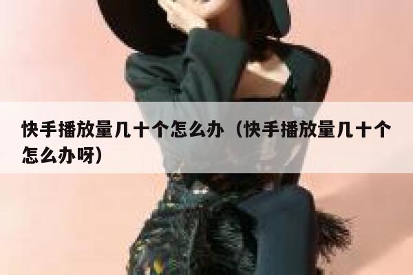 快手播放量几十个怎么办（快手播放量几十个怎么办呀） 第1张