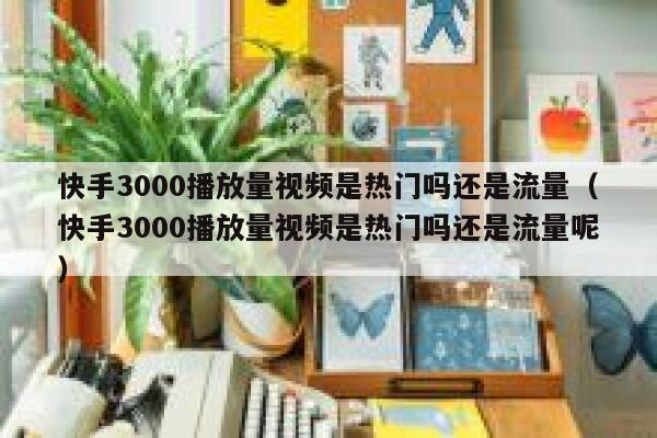 快手3000播放量视频是热门吗还是流量（快手3000播放量视频是热门吗还是流量呢） 第1张