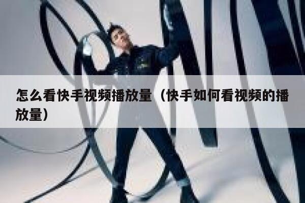 怎么看快手视频播放量（快手如何看视频的播放量） 第1张