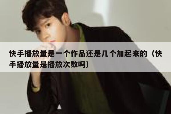 快手播放量是一个作品还是几个加起来的（快手播放量是播放次数吗） 第1张