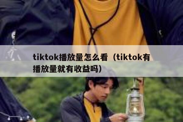 tiktok播放量怎么看（tiktok有播放量就有收益吗） 第1张