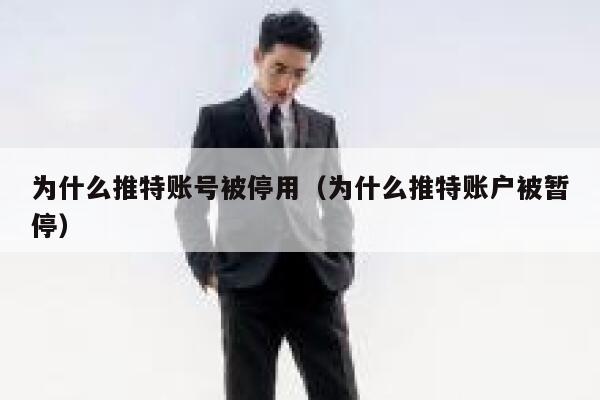 为什么推特账号被停用（为什么推特账户被暂停） 第1张