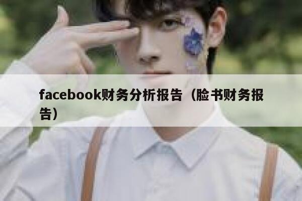 facebook财务分析报告（脸书财务报告） 第1张