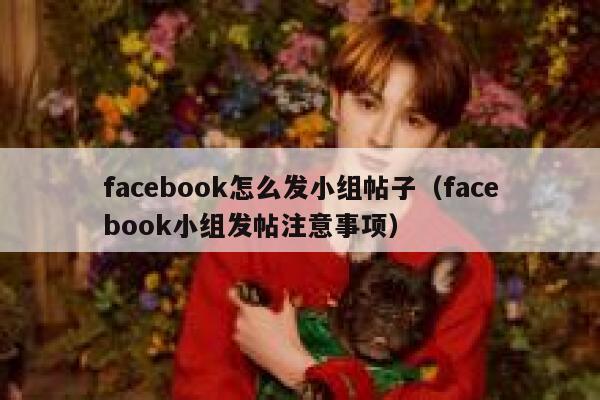 facebook怎么发小组帖子（facebook小组发帖注意事项） 第1张