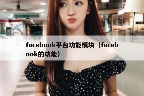 facebook平台功能模块（facebook的功能） 第1张