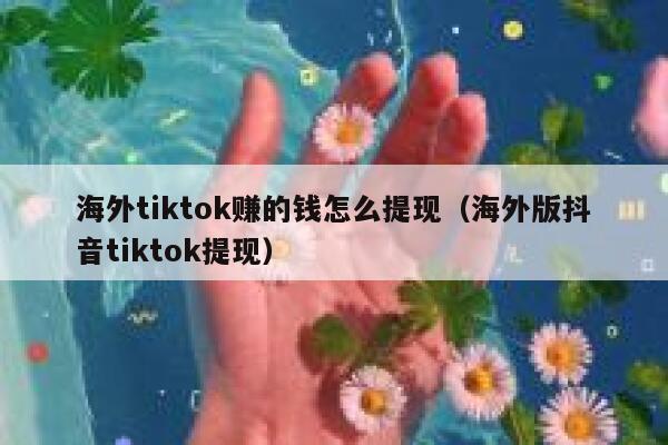 海外tiktok赚的钱怎么提现(海外版抖音tiktok提现) 第1张 海外tiktok赚的钱怎么提现(海外版抖音tiktok提现) 第1张