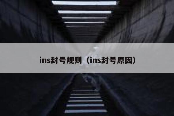 ins封号规则（ins封号原因） 第1张