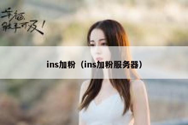 ins加粉（ins加粉服务器） 第1张