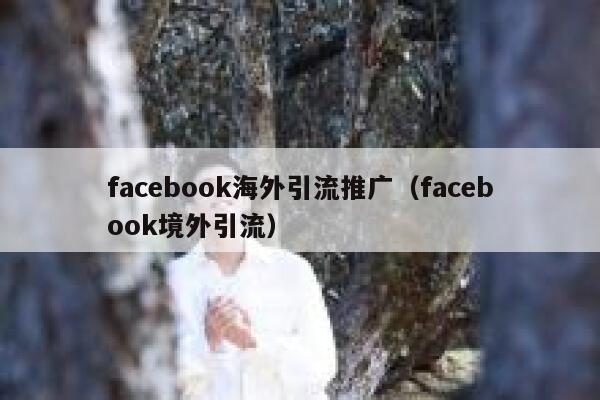 facebook海外引流推广（facebook境外引流） 第1张