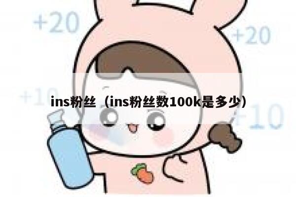 ins粉丝（ins粉丝数100k是多少） 第1张