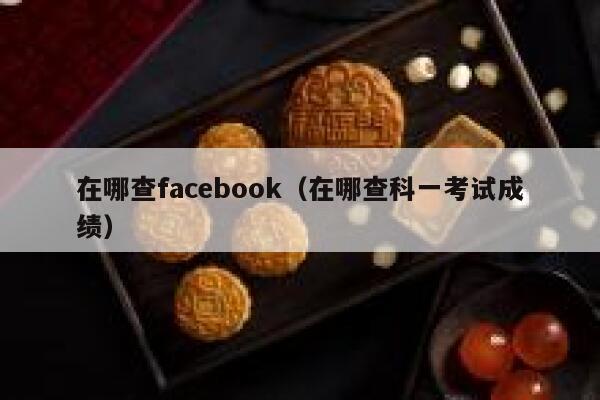 在哪查facebook(在哪查科一考试成绩) 第1张 在哪查facebook(在哪查科一考试成绩) 第1张